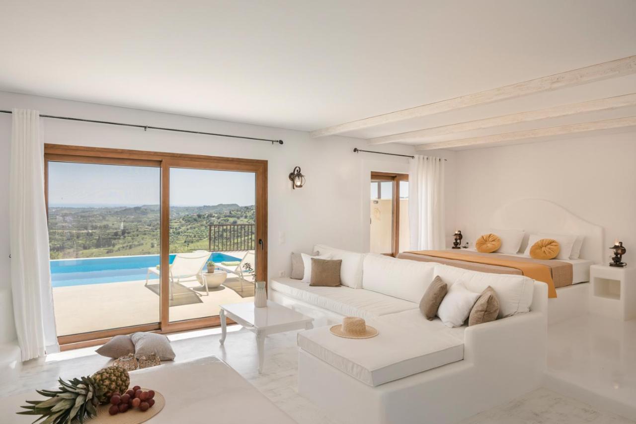 Akrolithos Villas Kouvalata Luaran gambar